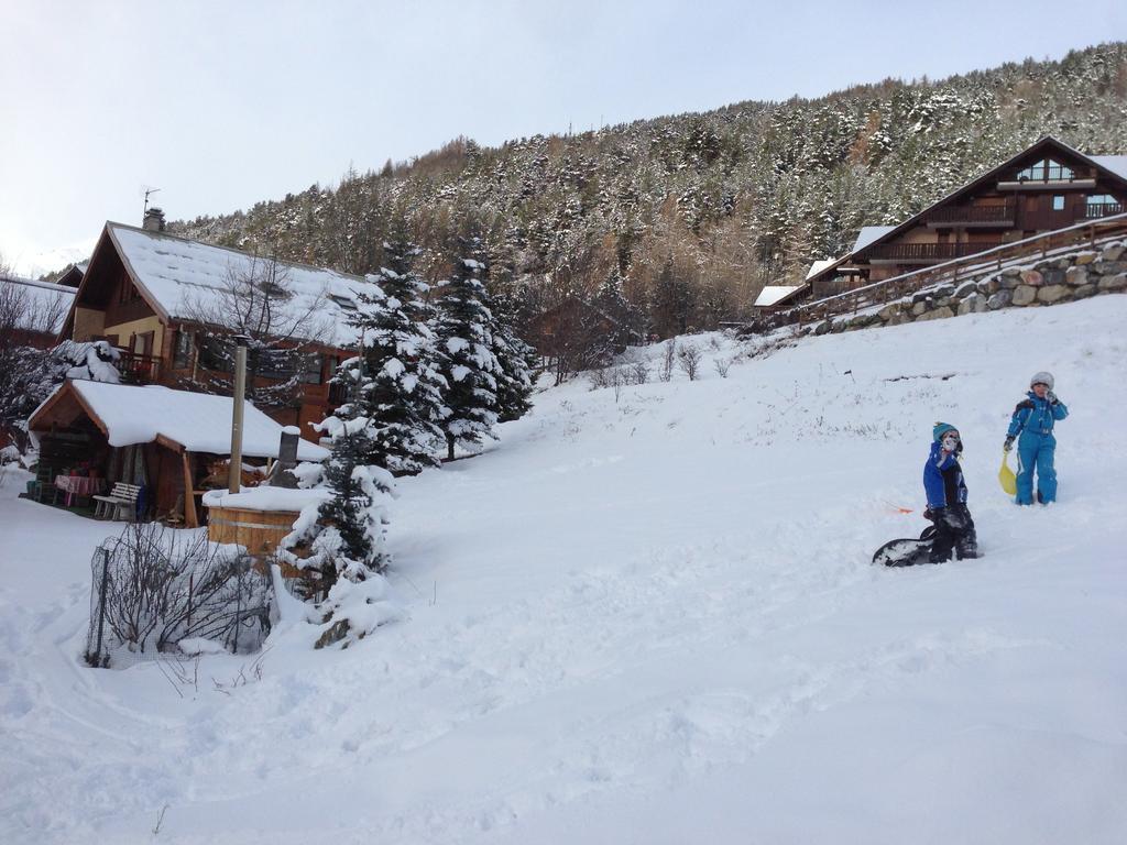 Chalets La Caillaude La Salle-les-Alpes Eksteriør billede