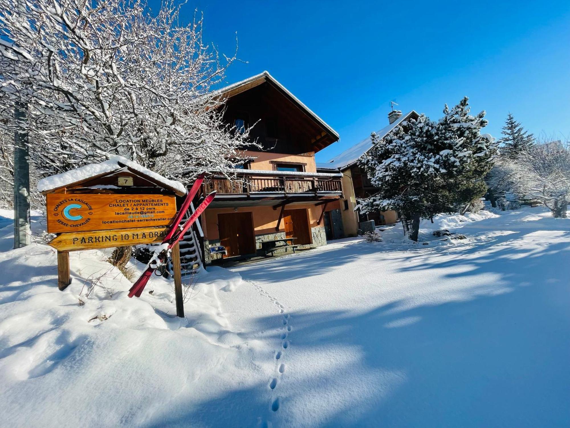 Chalets La Caillaude La Salle-les-Alpes Eksteriør billede